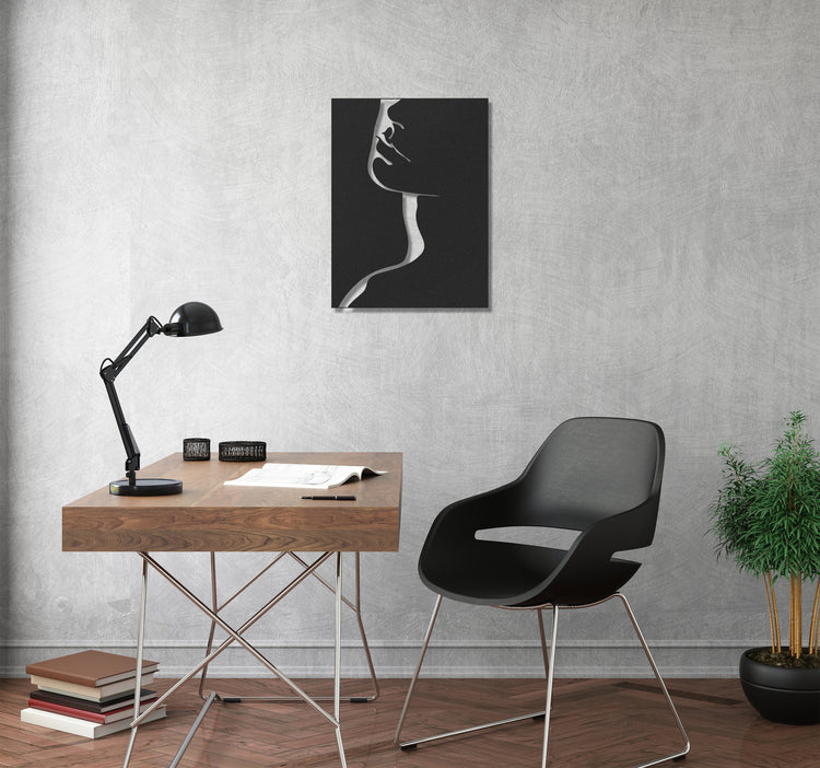 ・"Woman Face"・Premium Metal Wall Art - Limited Edition | Artdesigna Glass Printing Wall Arts.