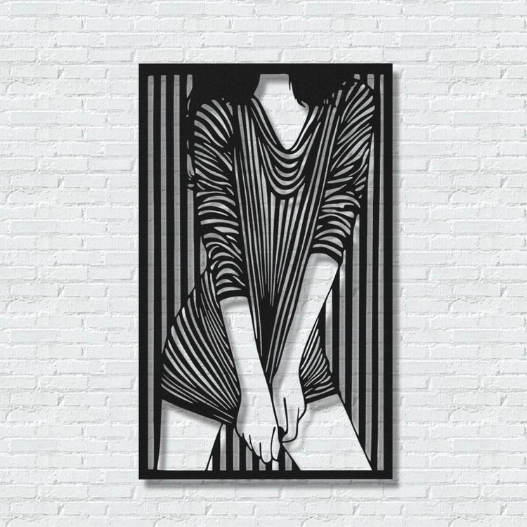 ・"Fashion V1"・Premium Metal Wall Art - Limited Edition | Artdesigna Glass Printing Wall Arts.