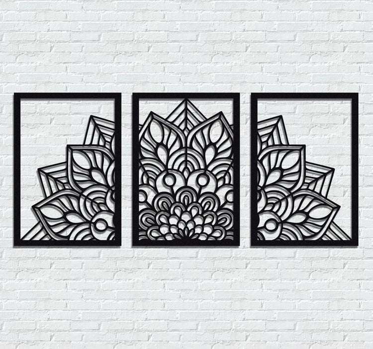 ・"Mandala"・Premium Metal Wall Art - Limited Edition | Artdesigna Glass Printing Wall Arts.