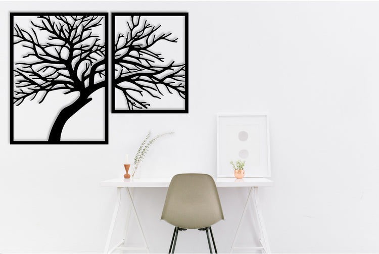 ・"Tree"・Premium Metal Wall Art - Limited Edition | Artdesigna Glass Printing Wall Arts.