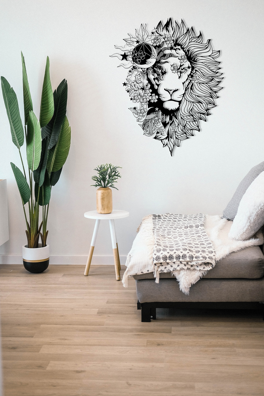 ・"Astro Lion"・Premium Metal Wall Art - Limited Edition | Artdesigna Glass Printing Wall Arts.