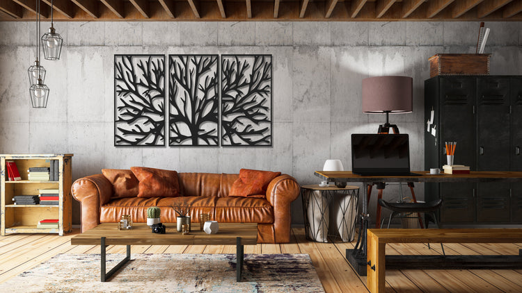 ・"Branches"・Premium Metal Wall Art - Limited Edition | Artdesigna Glass Printing Wall Arts.