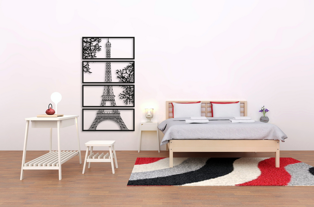 ・"Eiffel Tower"・Premium Metal Wall Art - Limited Edition | Artdesigna Glass Printing Wall Arts.