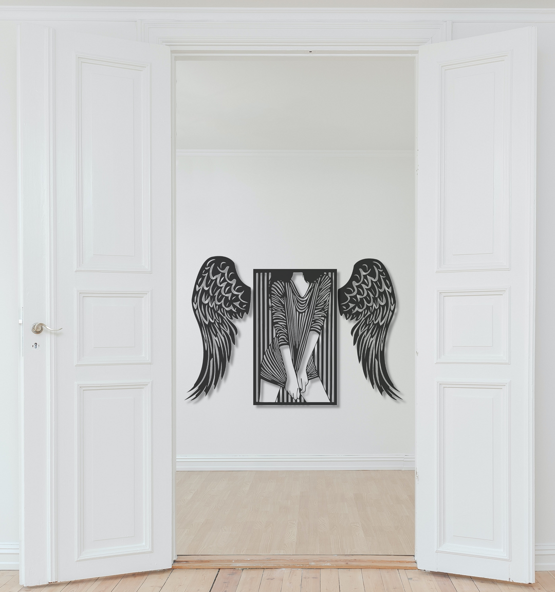 ・"Angel Wings Combination"・Premium Metal Wall Art - Limited Edition | Artdesigna Glass Printing Wall Arts.