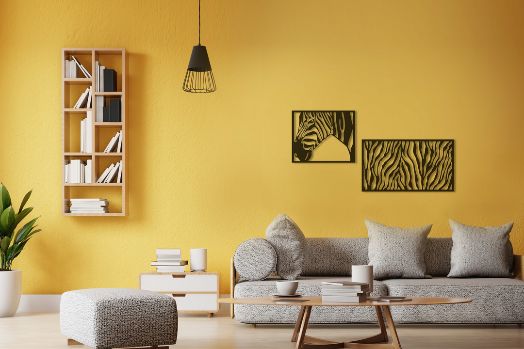 ・"Zebra"・Premium Metal Wall Art - Limited Edition | Artdesigna Glass Printing Wall Arts.