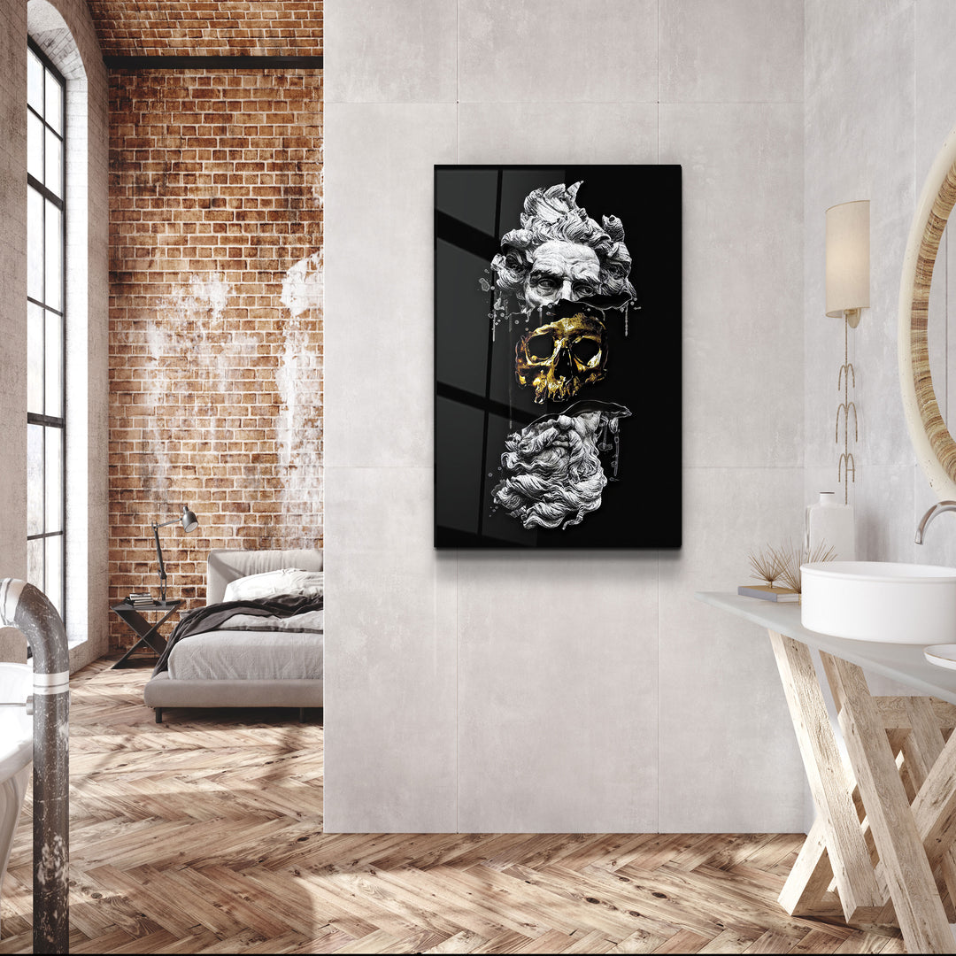 ・"Modern Renaissance"・Glass Wall Art | Artdesigna Glass Printing Wall Arts.