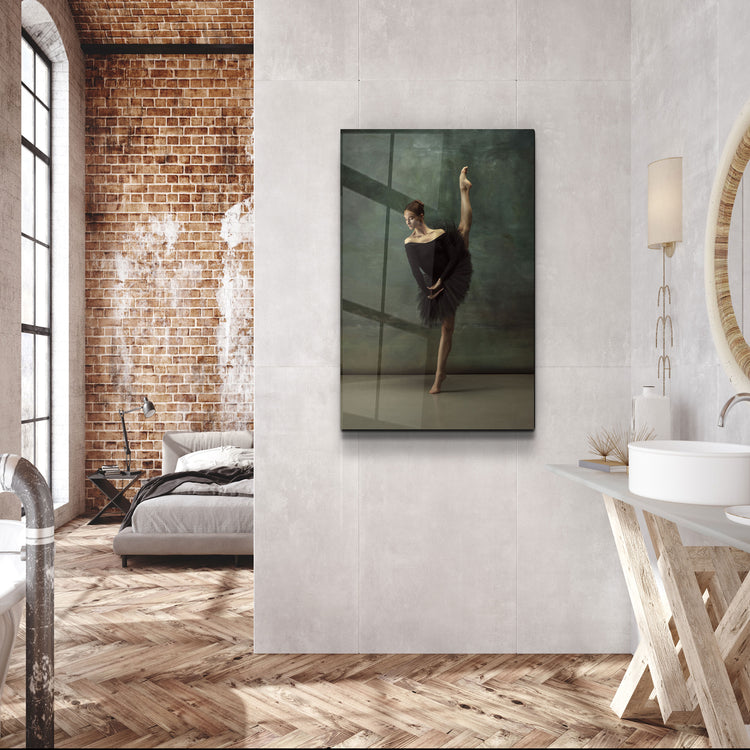 ・"Ballerina V1"・Glass Wall Art | Artdesigna Glass Printing Wall Arts.