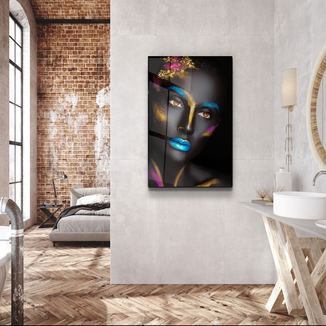 ・"Princess of the Hidden Forest"・Glass Wall Art | Artdesigna Glass Printing Wall Arts.