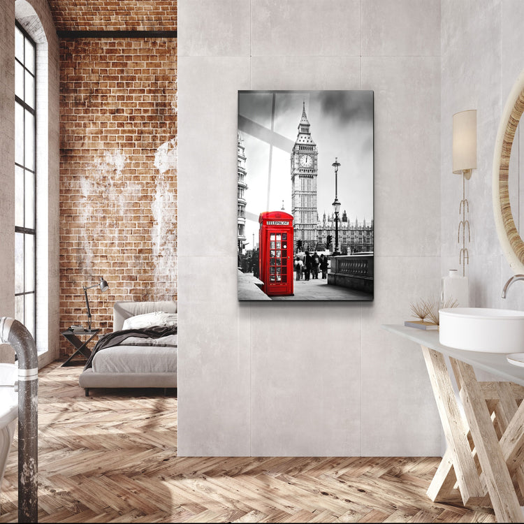 ・"London"・Glass Wall Art | Artdesigna Glass Printing Wall Arts.