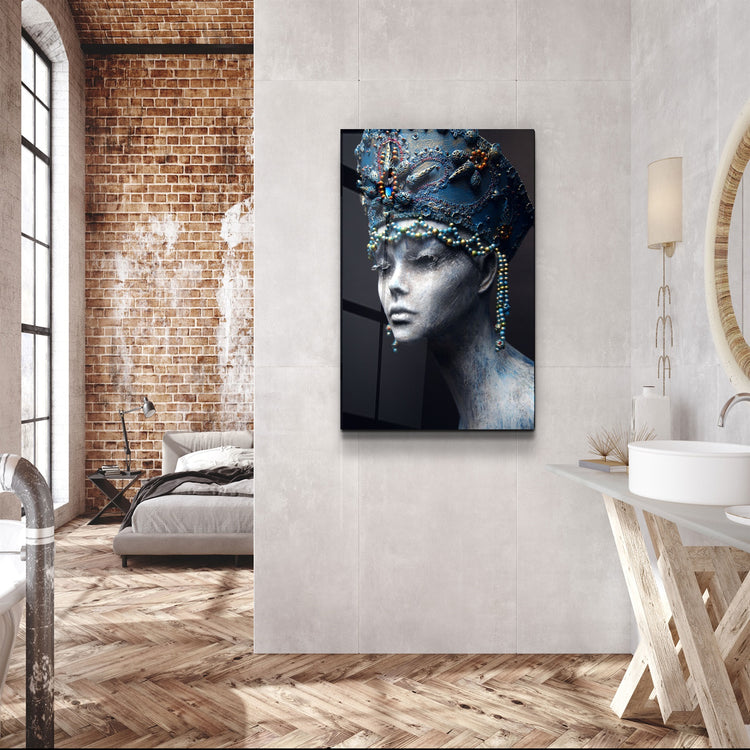 ・"Mummy Queen"・Glass Wall Art | Artdesigna Glass Printing Wall Arts.