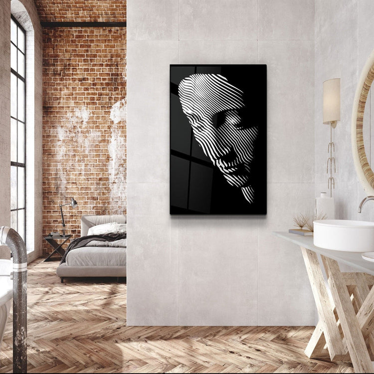 ・"Faces v3"・Glass Wall Art | Artdesigna Glass Printing Wall Arts.