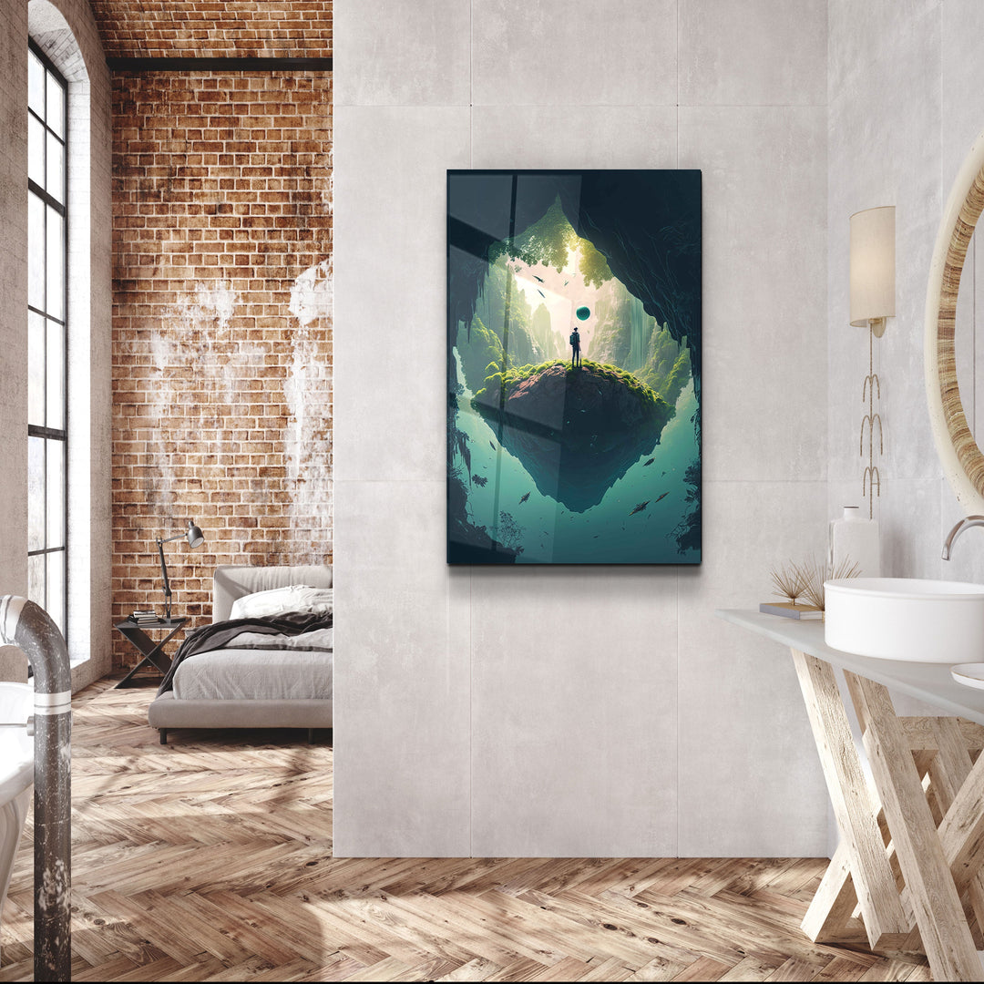 ・"In The Secret World"・Secret World Collection Glass Wall Art