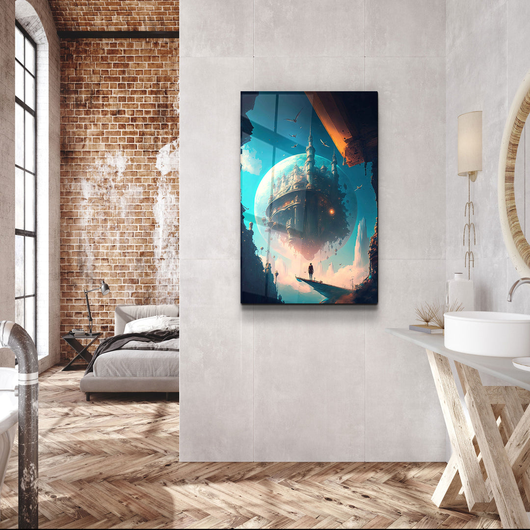 ・"In The Secret World V4"・Secret World Collection Glass Wall Art