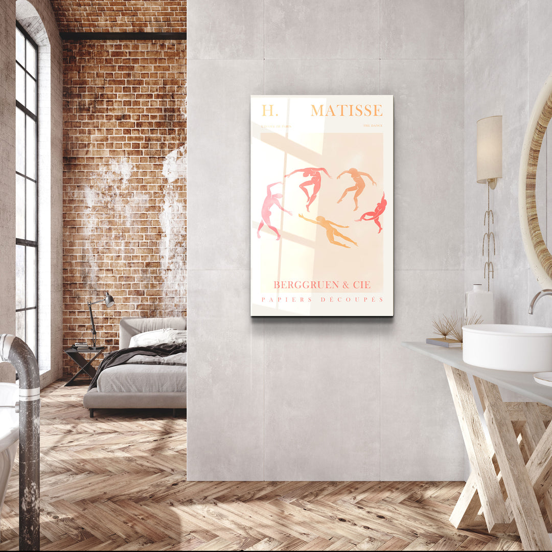 ・"H.Matisse - The Dance - Paris"・Gallery Print Collection Glass Wall Art