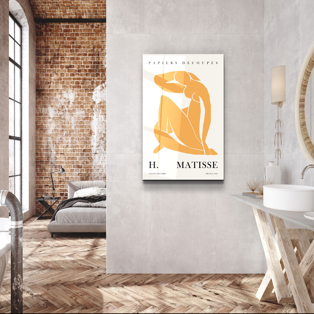 ・"H. Matisse 1890"・Gallery Print Collection Glass Wall Art