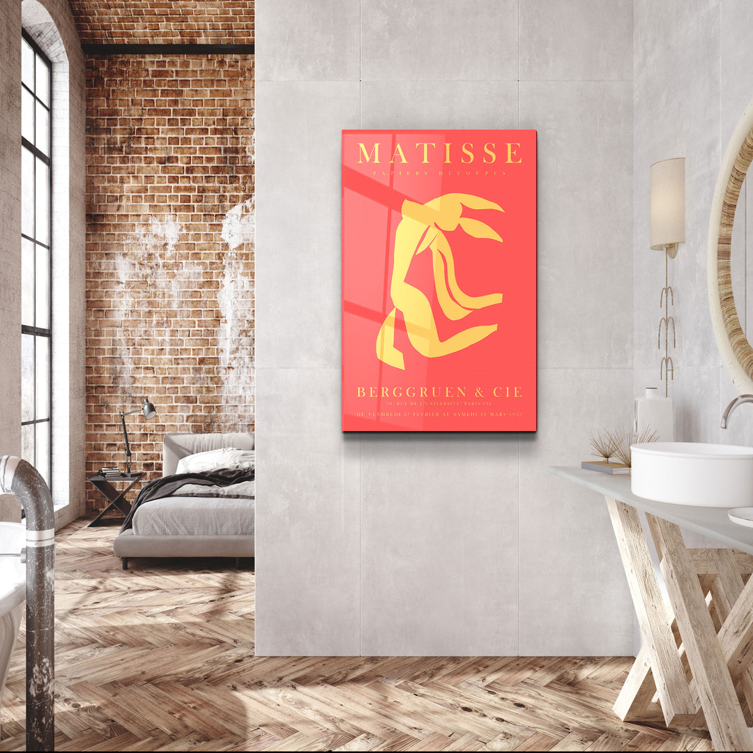 ・"H. Matisse 1953"・Gallery Print Collection Glass Wall Art