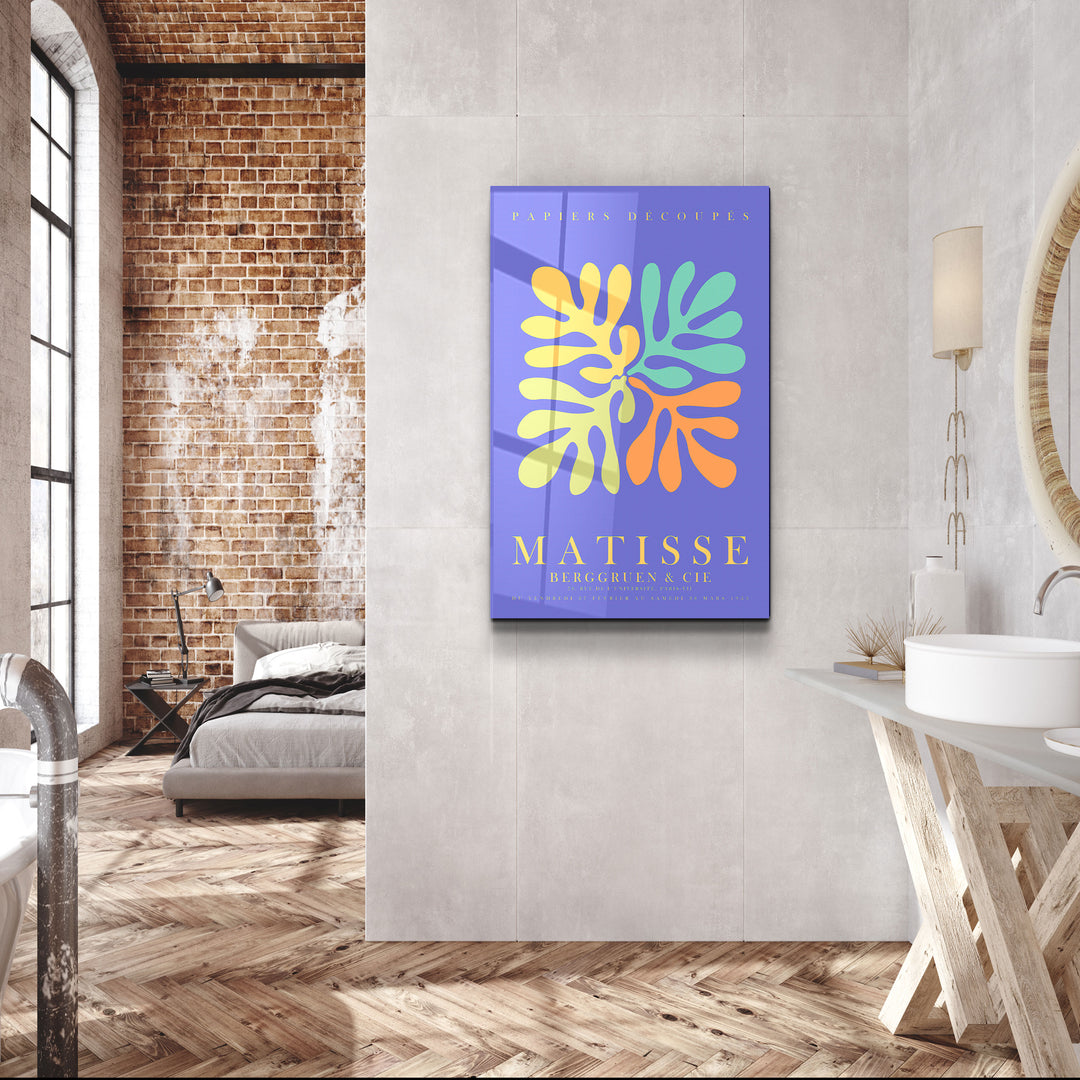 ・"H. Matisse 1953"・Gallery Print Collection Glass Wall Art