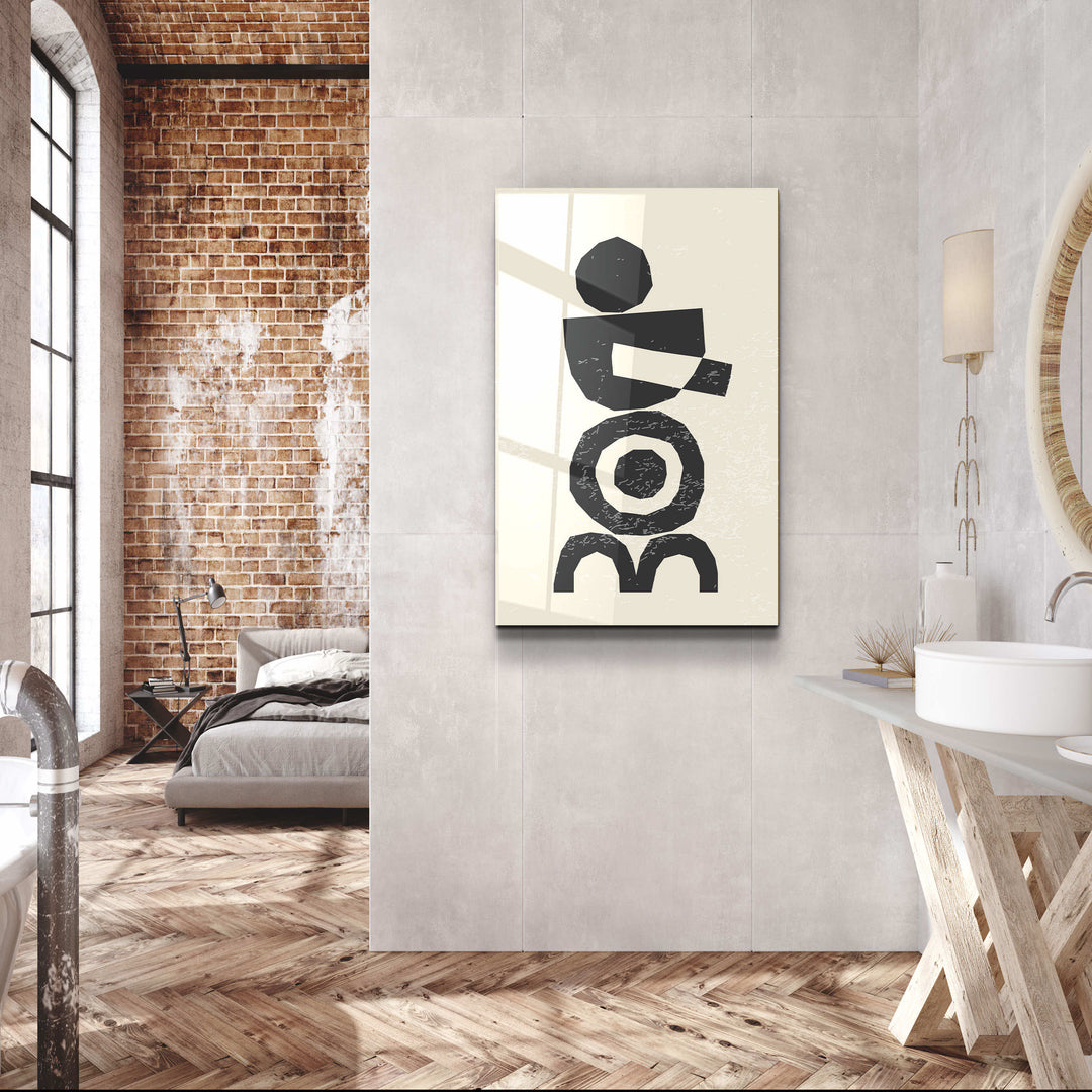 ・"Signs V1"・Glass Wall Art