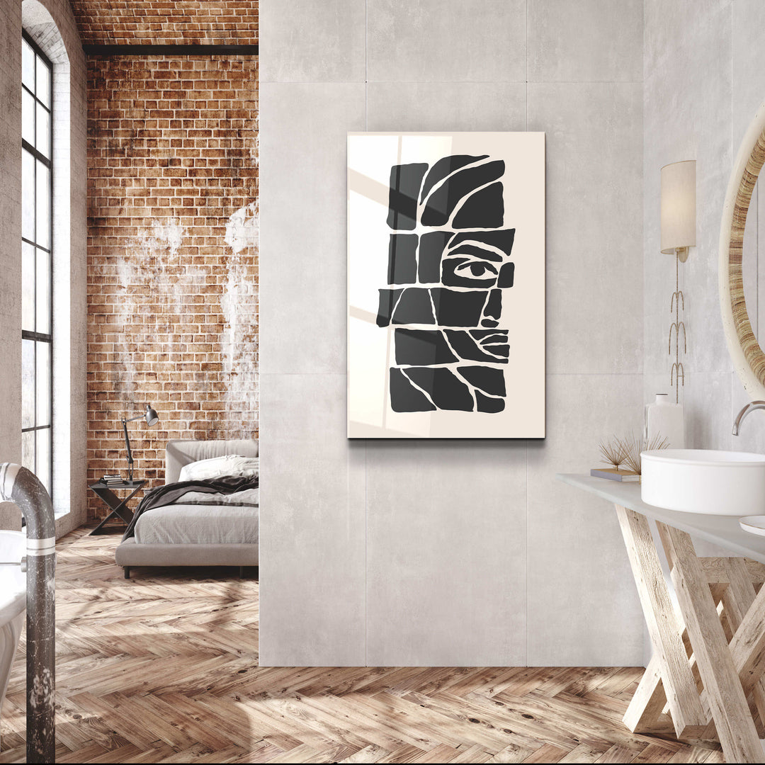 ・"Scandinavian V4"・Glass Wall Art