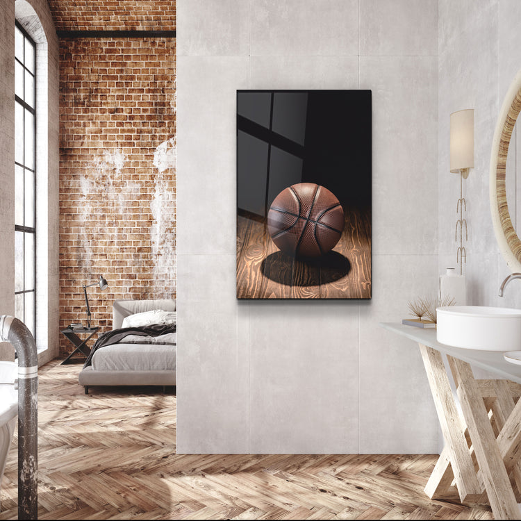 ・"Basketball"・Glass Wall Art | Artdesigna Glass Printing Wall Arts.