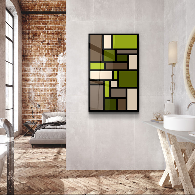 ・"Camo"・Desginer's Collection Glass Wall Art | Artdesigna Glass Printing Wall Arts.