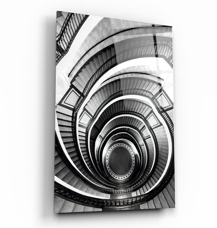 ・"Stairs"・Glass Wall Art | Artdesigna Glass Printing Wall Arts.