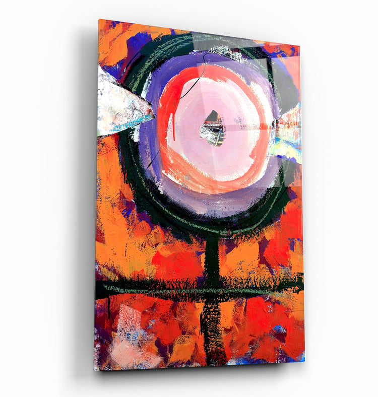 ・"Abstract Eye"・Glass Wall Art | Artdesigna Glass Printing Wall Arts.