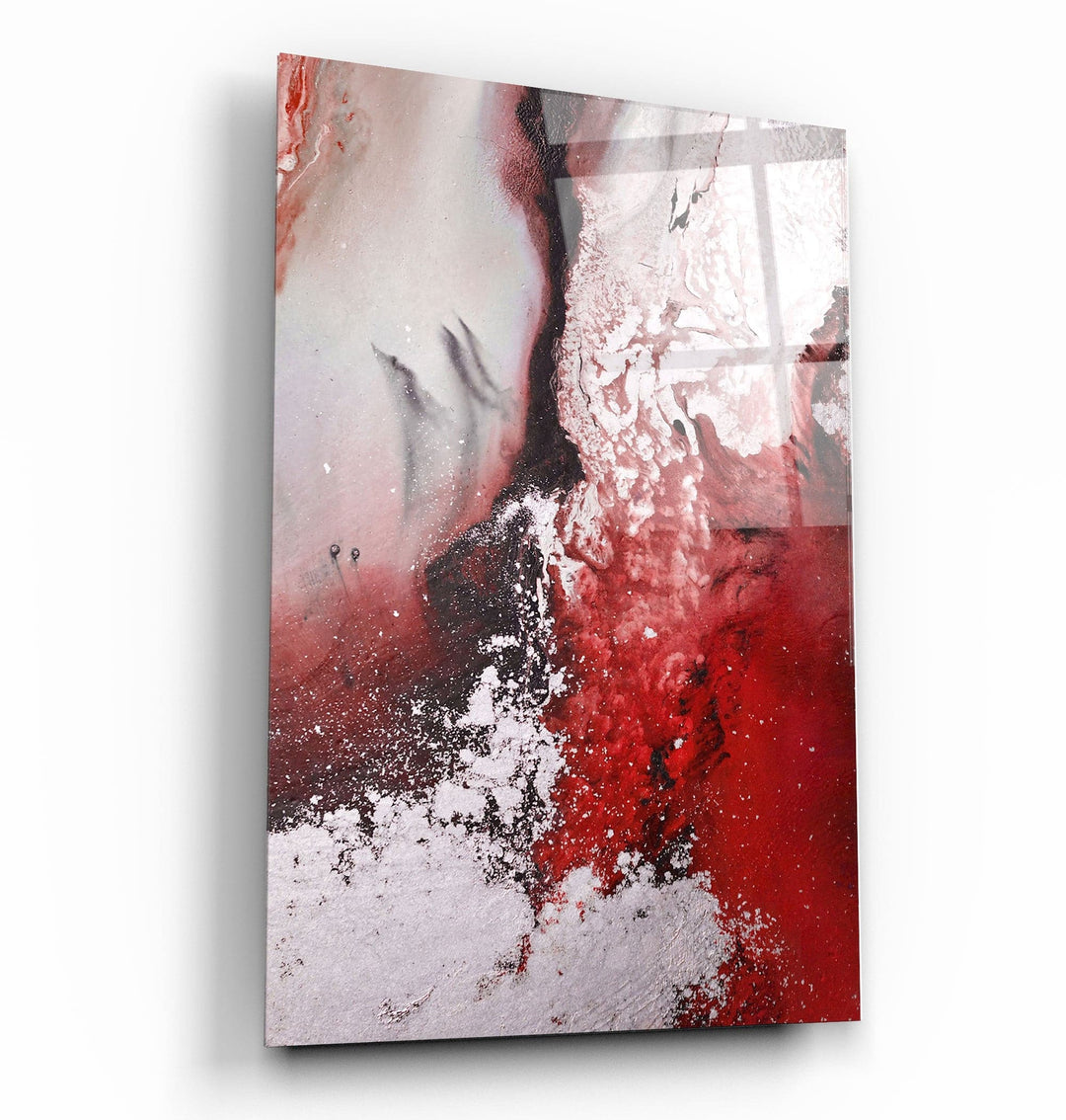 ・"Bird's Eye In Red V2"・Glass Wall Art | Artdesigna Glass Printing Wall Arts.