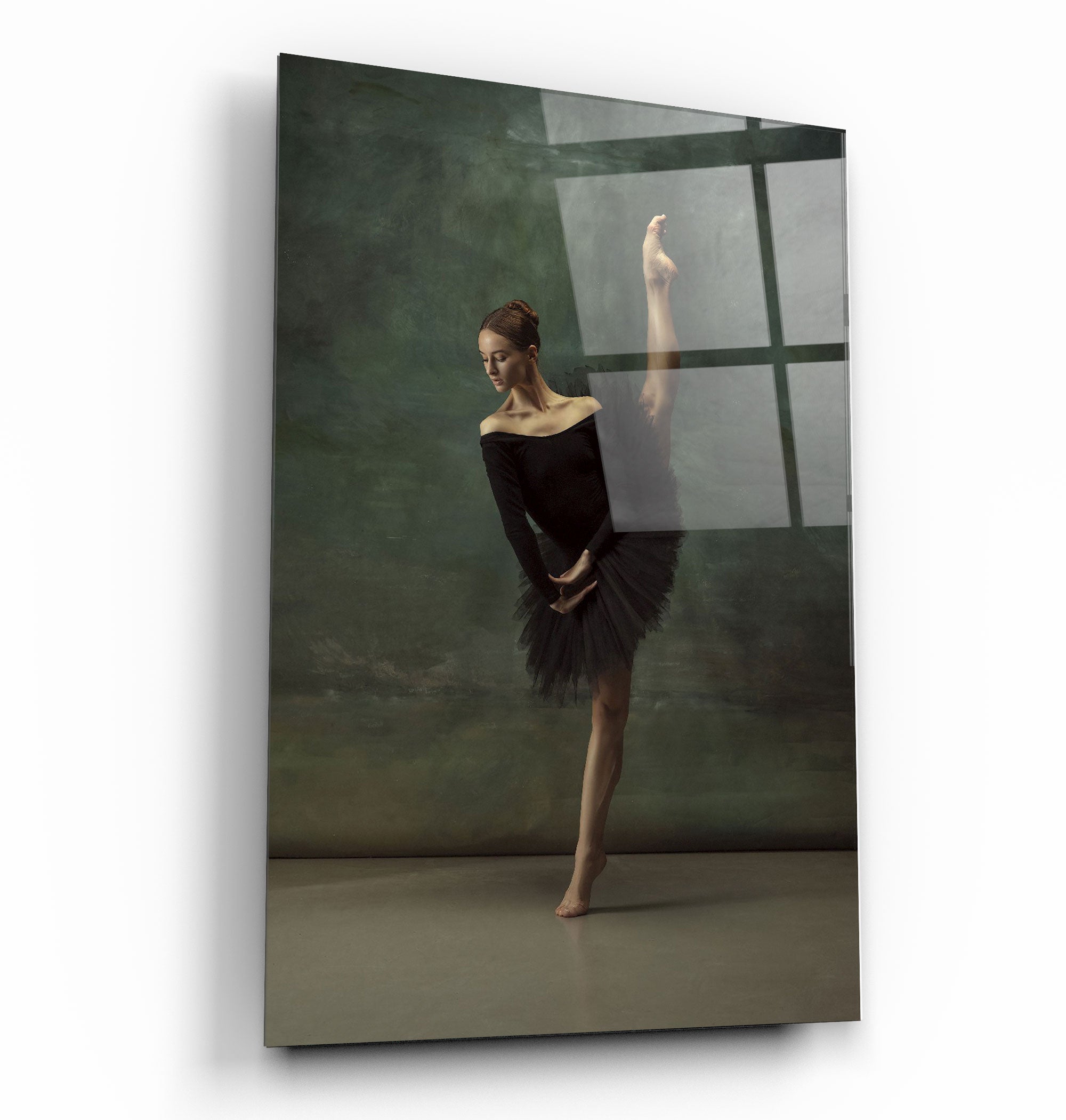 ・"Ballerina V1"・Glass Wall Art | Artdesigna Glass Printing Wall Arts.