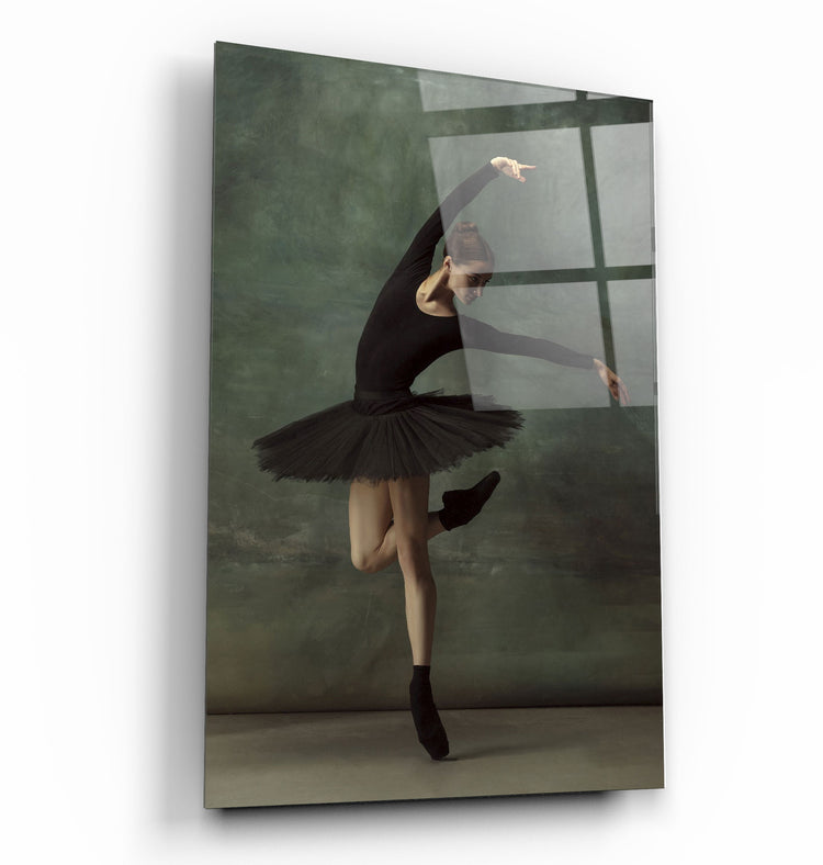 ・"Ballerina V2"・Glass Wall Art | Artdesigna Glass Printing Wall Arts.