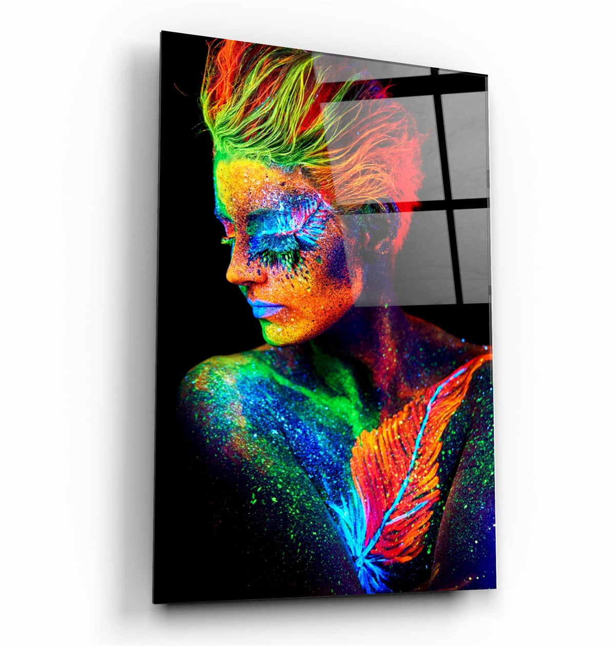 ・"Awakening"・Glass Wall Art | Artdesigna Glass Printing Wall Arts.