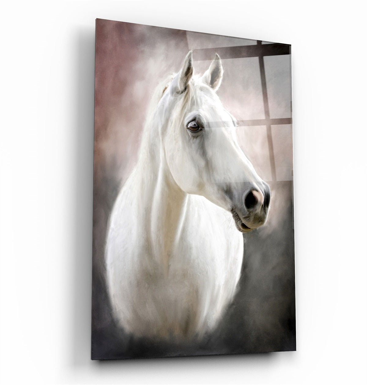 ・"Horse"・Glass Wall Art | Artdesigna Glass Printing Wall Arts.