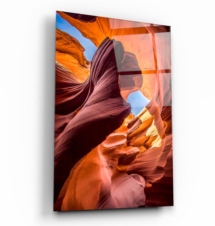 ・"Magical Canyon"・Glass Wall Art | Artdesigna Glass Printing Wall Arts.