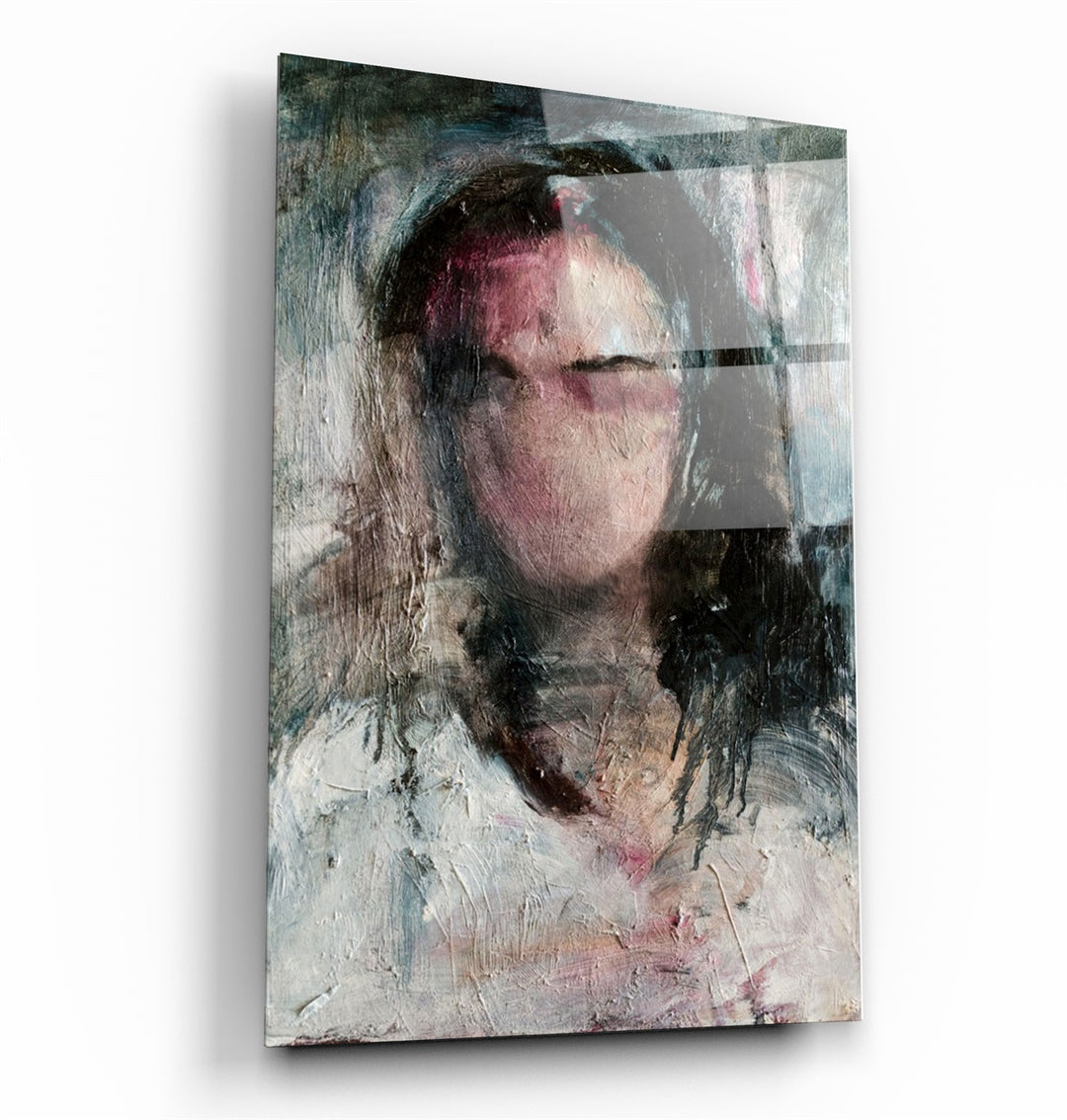 ・"Faceless"・Glass Wall Art | Artdesigna Glass Printing Wall Arts.