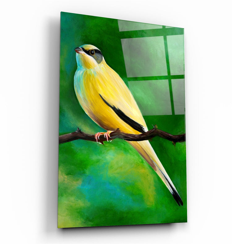 ・"Canary"・Glass Wall Art | Artdesigna Glass Printing Wall Arts.