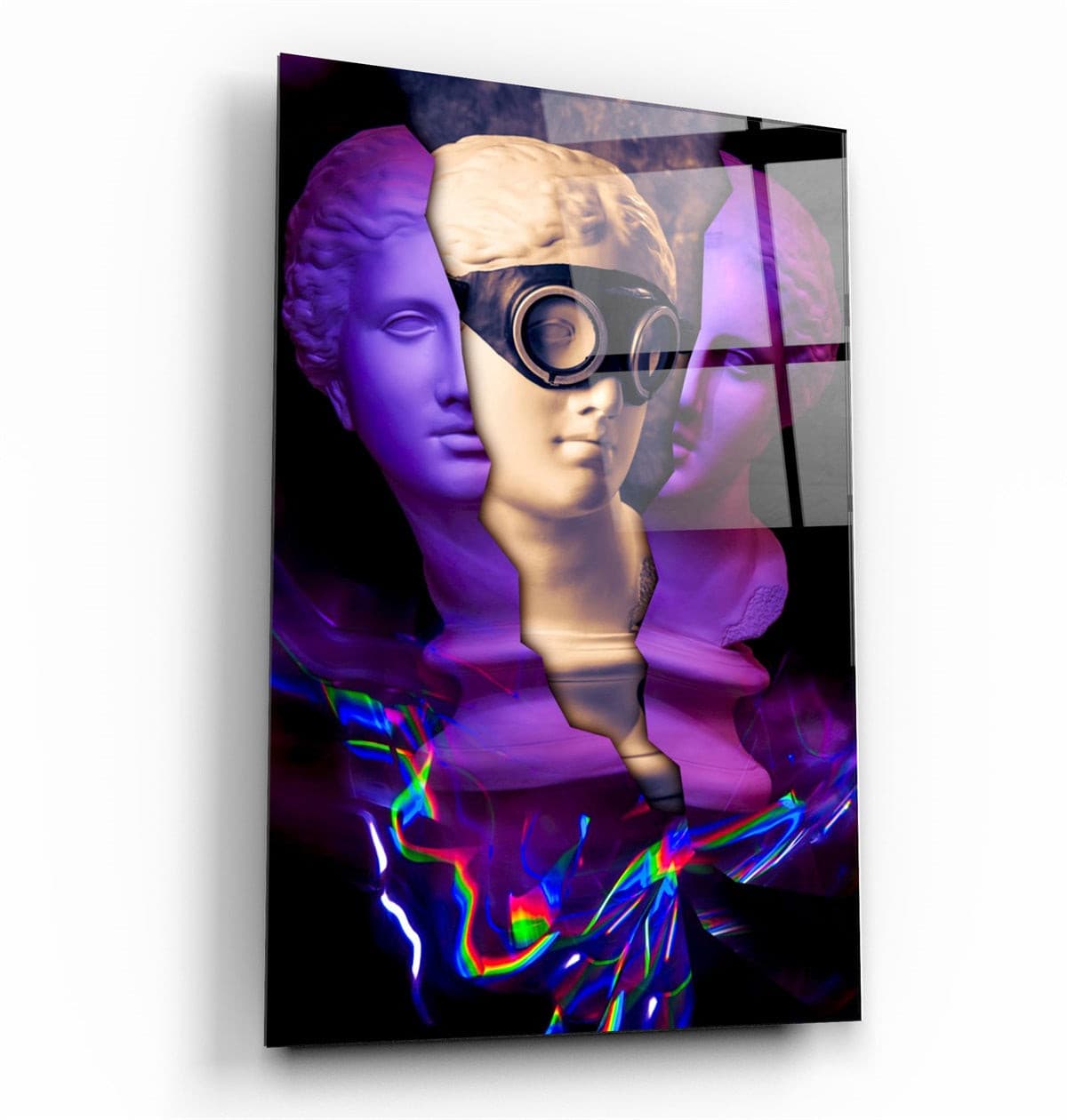 ・"Sculpture v5"・Glass Wall Art | Artdesigna Glass Printing Wall Arts.