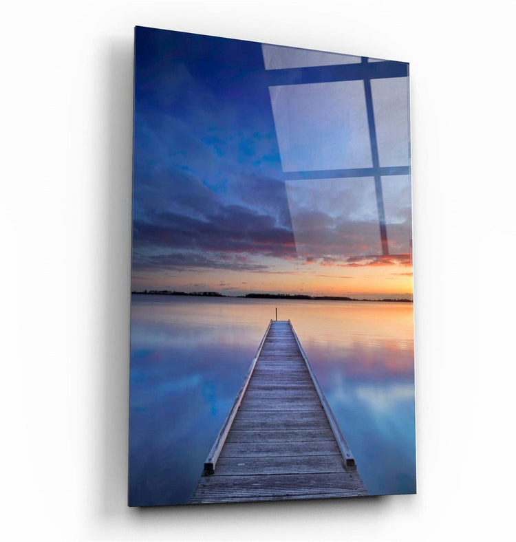 ・"Pier Portrait"・Glass Wall Art | Artdesigna Glass Printing Wall Arts.