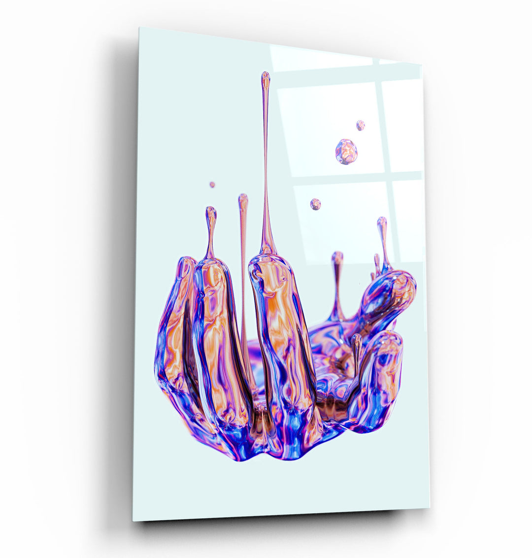 ・"Reverse"・Designer's Collection Glass Wall Art