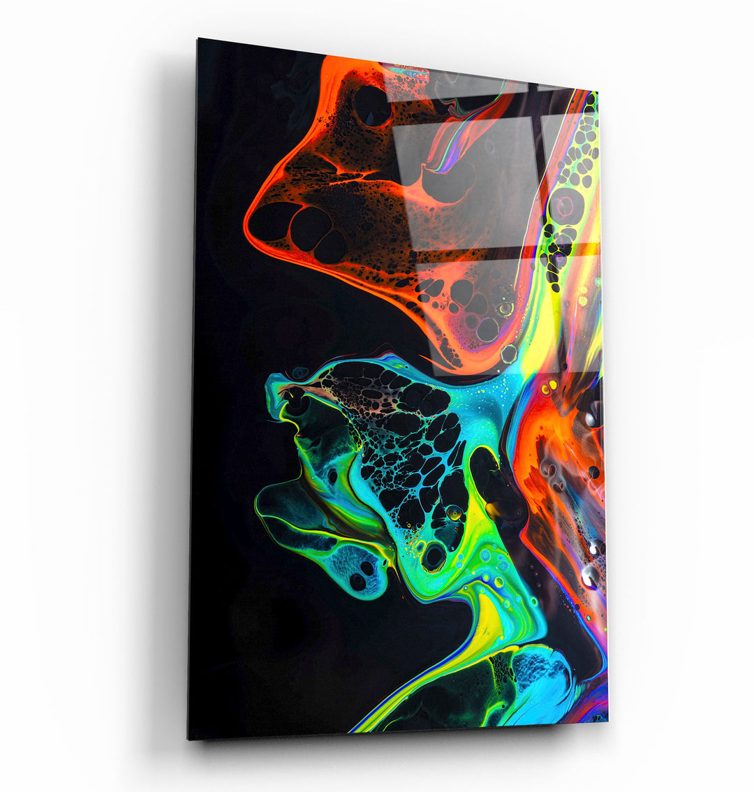 ・"Randomize"・Designer's Collection Glass Wall Art