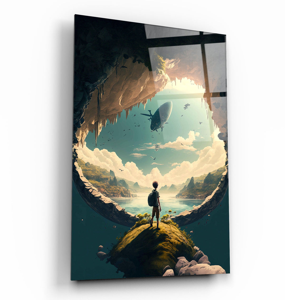 ・"In The Secret World V2"・Secret World Collection Glass Wall Art