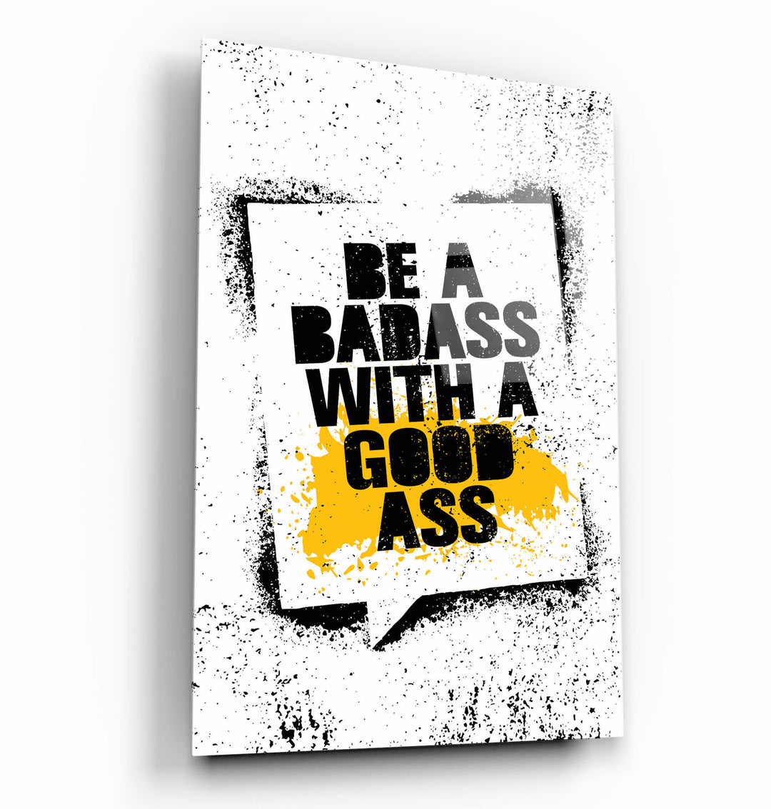 ・"Be a"・Motivational Glass Wall Art