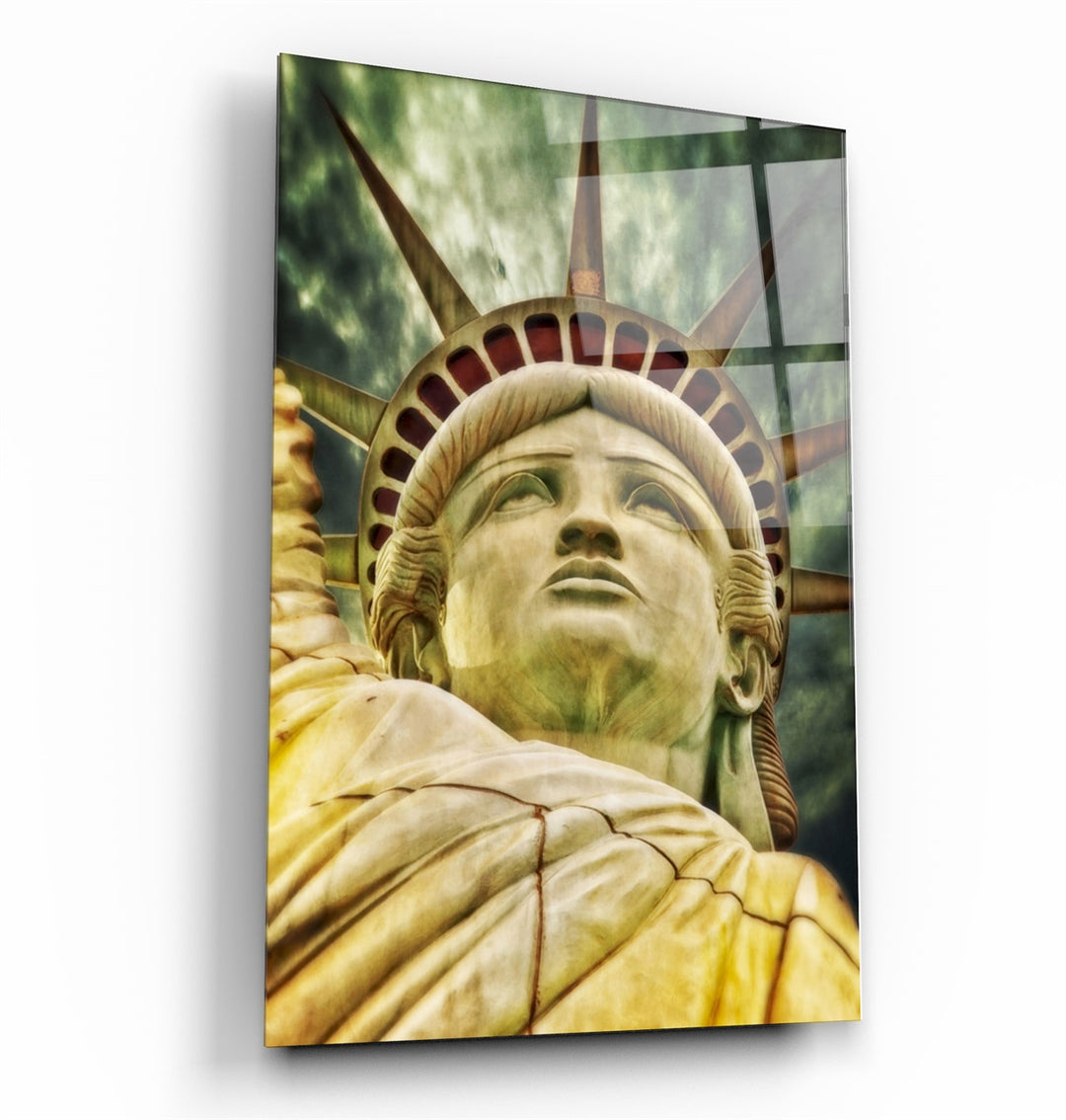 ・"Statue of Liberty"・Glass Wall Art | Artdesigna Glass Printing Wall Arts.