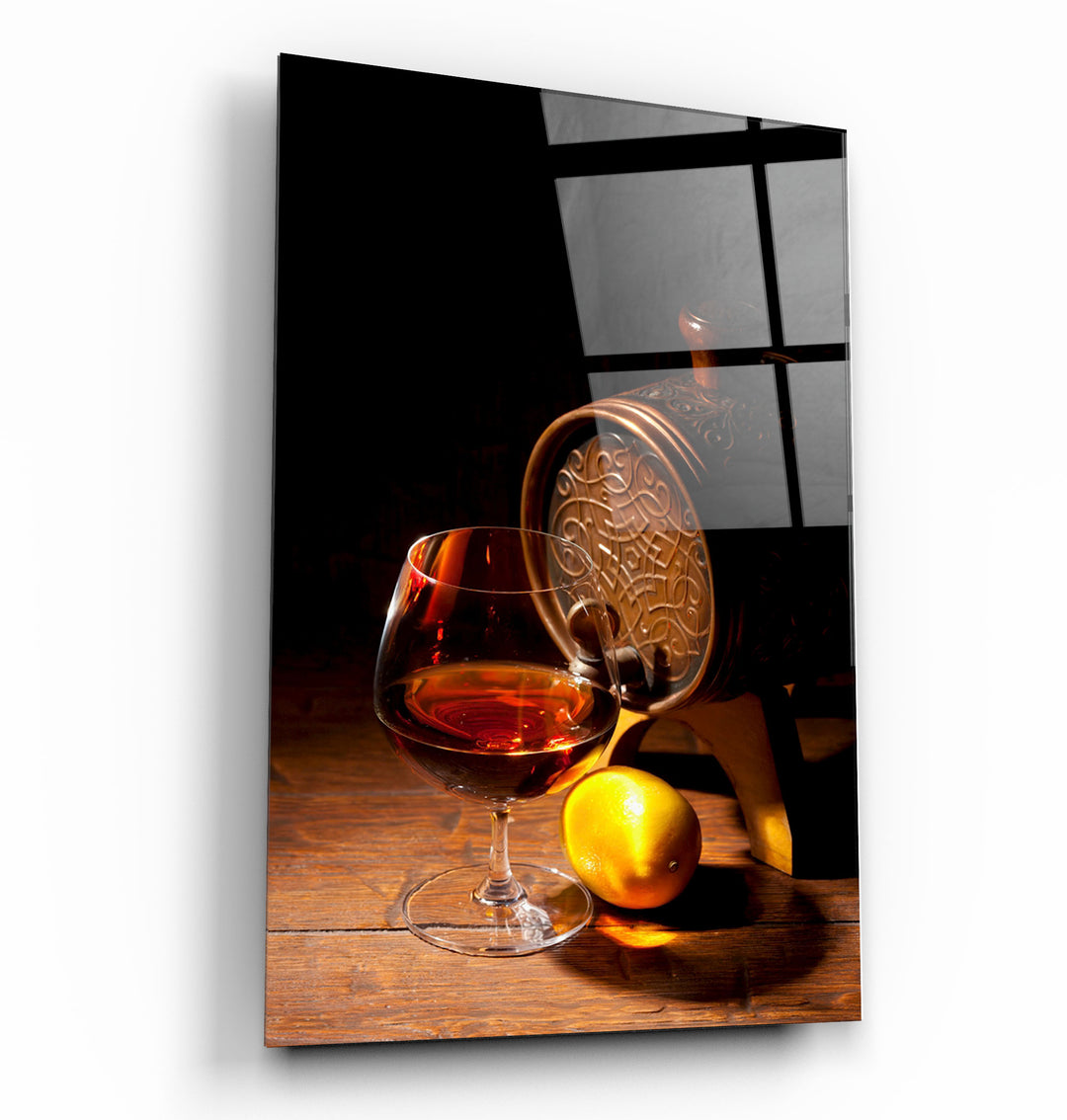 ・"Bourbon"・Glass Wall Art | Artdesigna Glass Printing Wall Arts.