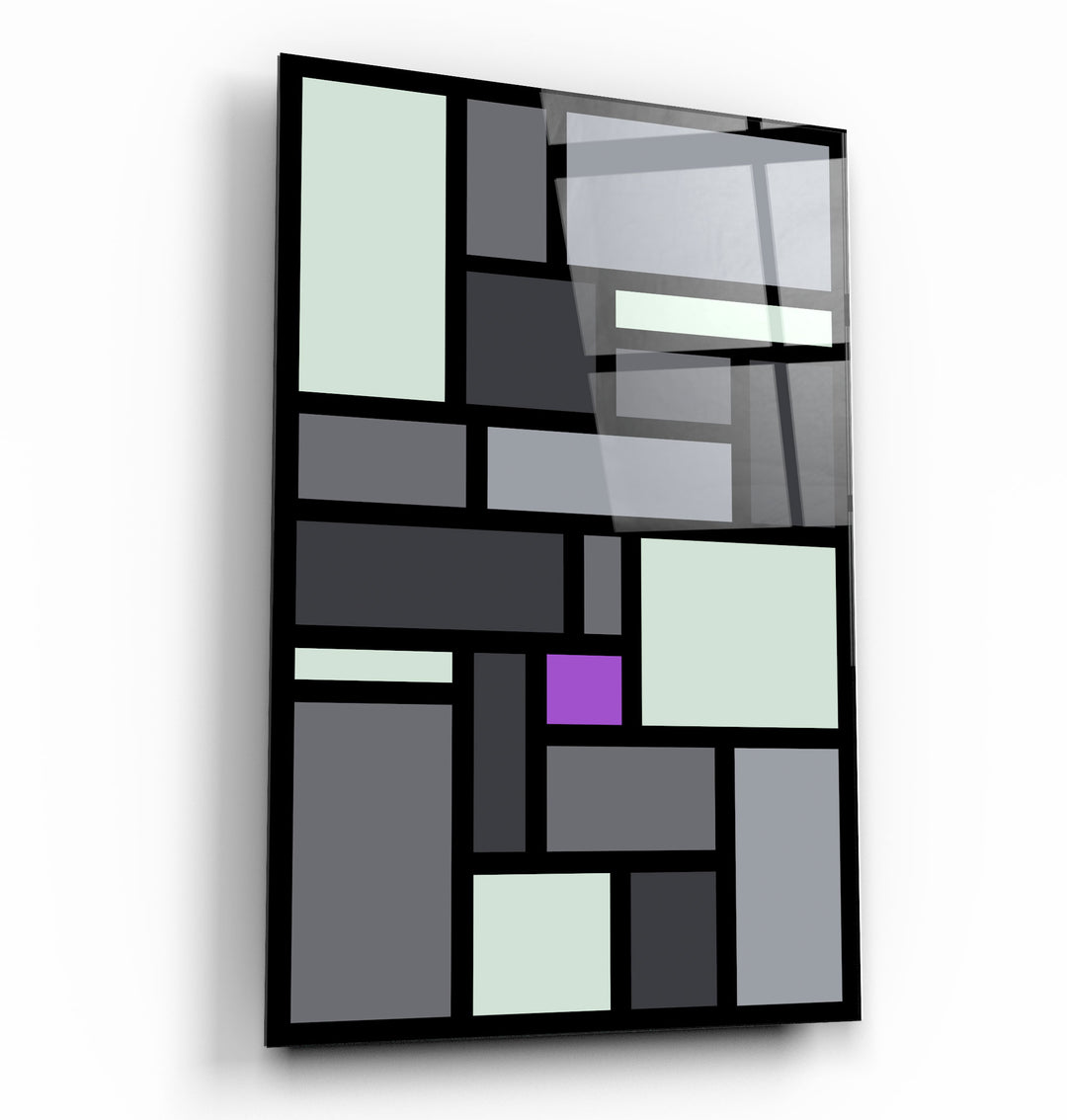 ・"Signature Damson"・Desginer's Collection Glass Wall Art | Artdesigna Glass Printing Wall Arts.