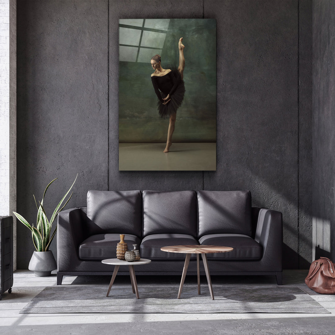 ・"Ballerina V1"・Glass Wall Art | Artdesigna Glass Printing Wall Arts.