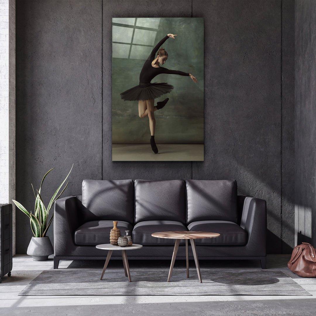 ・"Ballerina V2"・Glass Wall Art | Artdesigna Glass Printing Wall Arts.