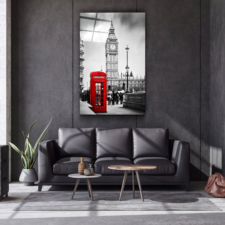 ・"London"・Glass Wall Art | Artdesigna Glass Printing Wall Arts.