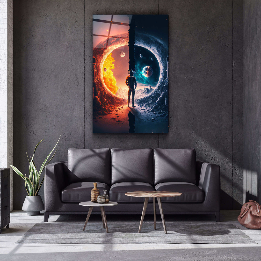 ・"The Gate"・Secret World Collection Glass Wall Art