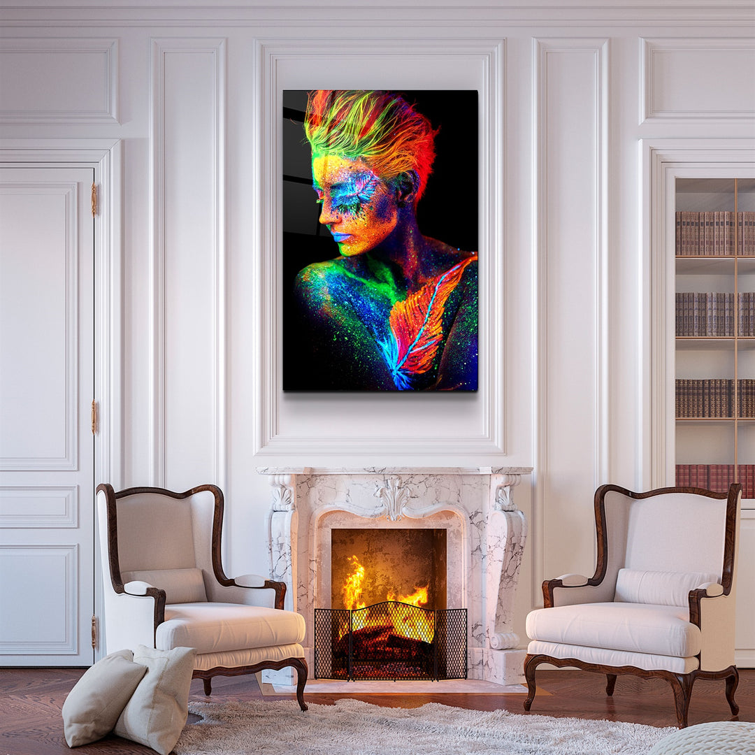 ・"Awakening"・Glass Wall Art | Artdesigna Glass Printing Wall Arts.