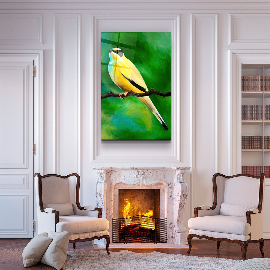 ・"Canary"・Glass Wall Art | Artdesigna Glass Printing Wall Arts.